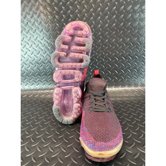 Nike Air VaporMax 942842-006 Flyknit 2 Team Red 2019 Mens sneakers Size 10 - Picture 7 of 8